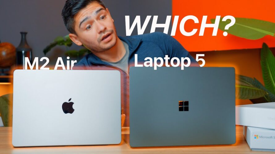 Surface Laptop 5 vs M2 MacBook Air – Better than Mac?