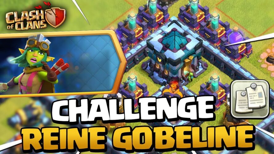 3 ÉTOILES sur le NOUVEAU Challenge de la REINE GOBELINE ! Clash of Clans