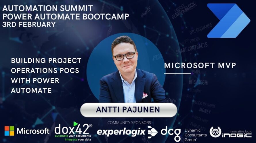 Building Project Operation POCs With Power Automate – Power Automate Bootcamp