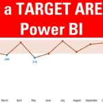 How to Add a Target Area in Power BI Line Chart