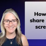 How to share your screen in mmhmm