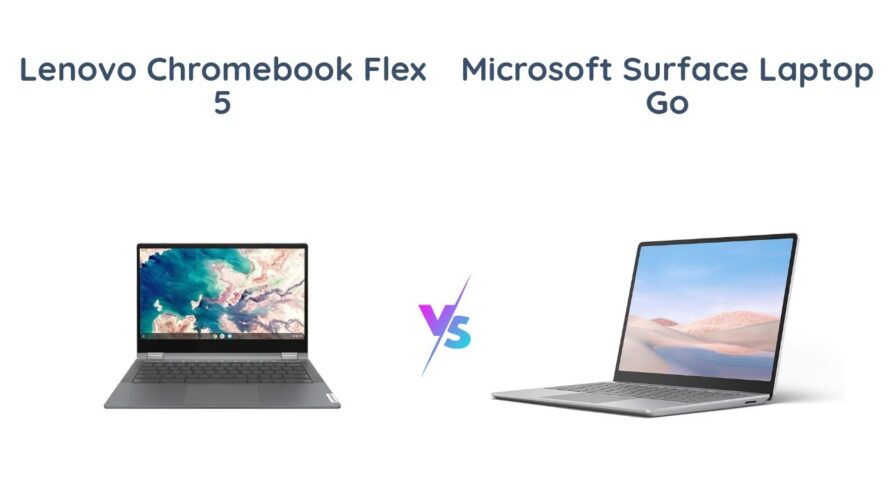 Lenovo Chromebook Flex 5 vs. Microsoft Surface Laptop Go
