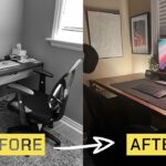 My simple and budget friendly desk makeover 2025