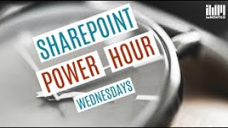 Power Hour: SharePoint Alerts & Rules