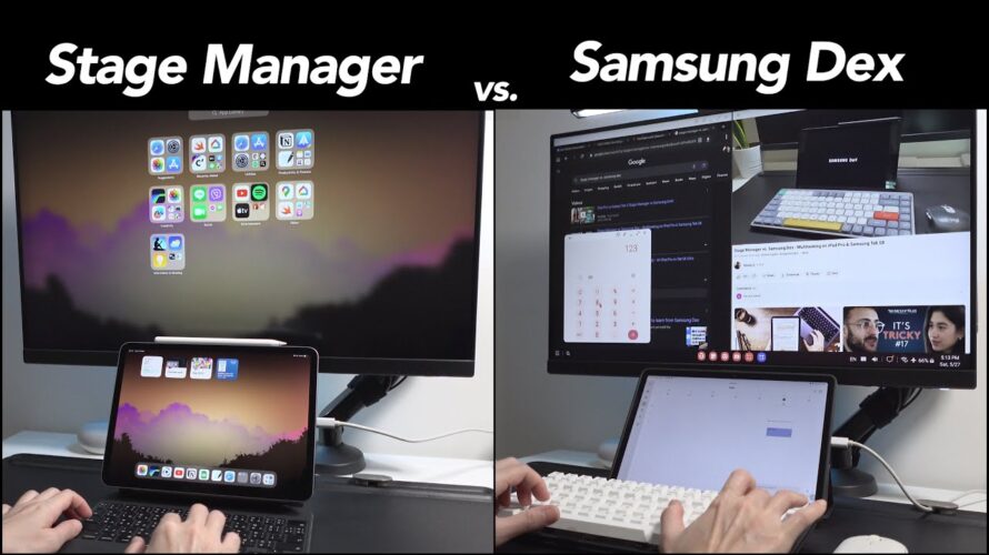 Stage Manager vs. Samsung Dex on External Monitor