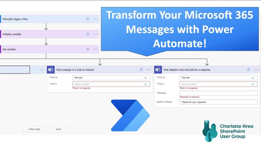 Transform Your Microsoft 365 Messages with Power Automate!