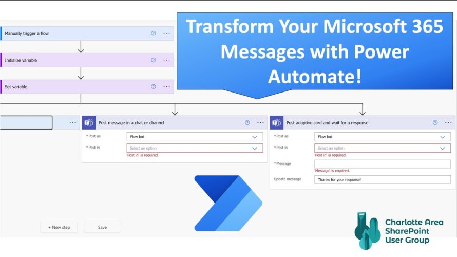 Transform Your Microsoft 365 Messages with Power Automate!
