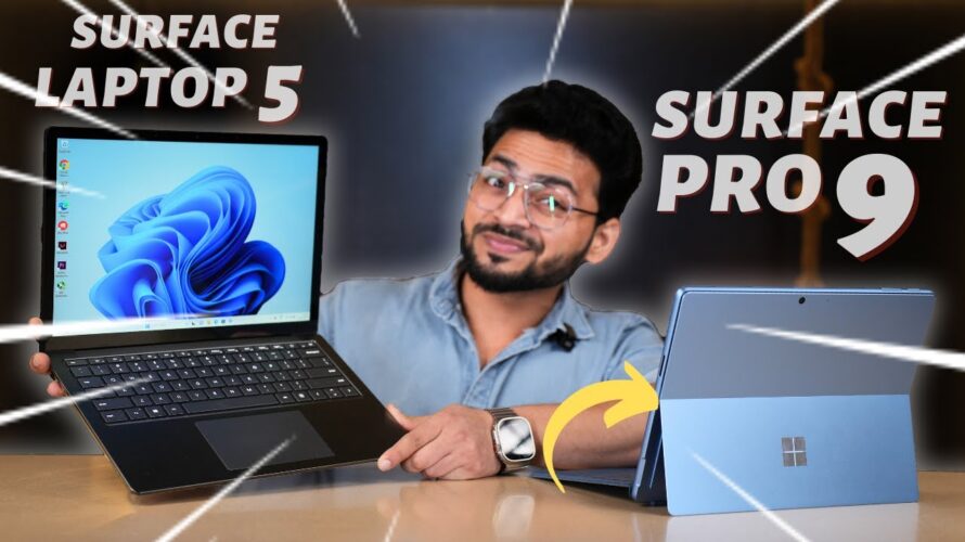 Best Thin & Light Laptops 🔥 | Microsoft Surface Pro 9 & Surface Laptop 5 Quick Review 🤩