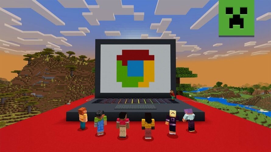 Chromebookでもマインクラフトをプレイできるようになりました