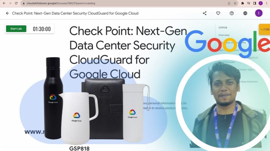 Check Point: Next-Gen Data Center Security CloudGuard for Google Cloud || #qwiklabs || #GSP818