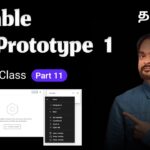 Figma basic to advance 11 | figma 2023 crash course  | Variable & advanced prototype Tutorial Tamil