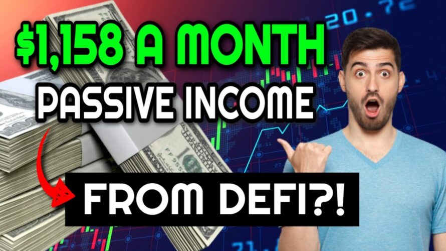 How I Make $1,158 A Month In DEFI PASSIVE INCOME!! (Portfolio Revealed!!) | Make Money With Crypto!