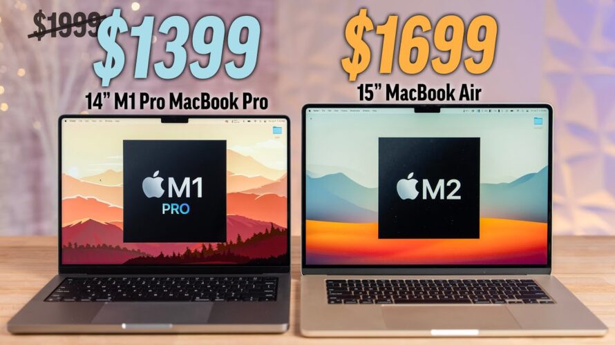 M1 Pro 14″ MacBook Pro vs 15″ Air: Not What You Expect!