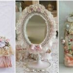 Shabby chic style DIY project design ideas.