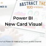 #powerbitutorial #powerbiforbeginners| Power BI: New Card Visual