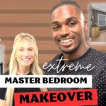 EXTREME DIY BEDROOM MAKEOVER *FROM START to FINISH* (AIRBNB BEDROOM) 🏡👏🏾 #airbnb #hometour #vlog