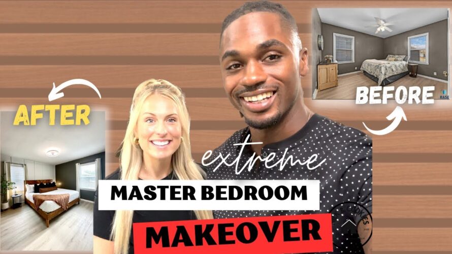 EXTREME DIY BEDROOM MAKEOVER *FROM START to FINISH* (AIRBNB BEDROOM) 🏡👏🏾 #airbnb #hometour #vlog