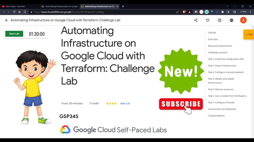 Automating Infrastructure on Google Cloud with Terraform: Challenge Lab | GSP345 | #qwiklabs