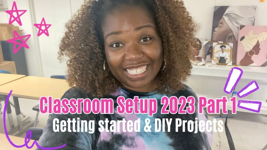 Classroom Setup Part 1: Getting Started! High School Classroom & DIY