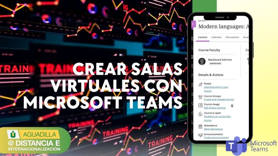 Crear salas virtuales con Microsoft Teams