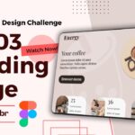 Create stunning landing page with figma | Daily UI Design Challenge