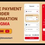 Design Mobile Order Payment and Confirmation UI in Figma : Figma Tutorial