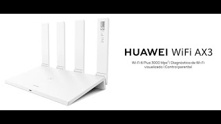 HUAWEI WiFi AX3 | Wi-Fi más rápido y eficiente | Wifi 6 Máxima velocidad de Internet