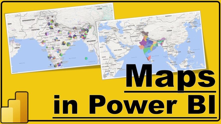 Maps in Power BI | Visualize with Maps in Power BI | #19