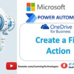 Power Automate Desktop || OneDrive for Business – Create File