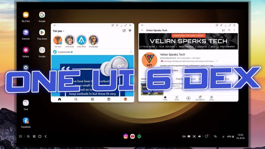 Samsung DEX running on One UI 6 Tested!