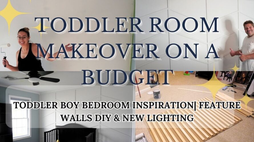 TODDLER ROOM MAKEOVER| DIY| PART 2