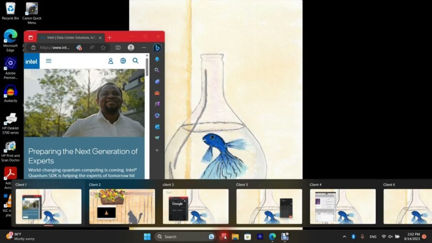 Windows 11 – Virtual Desktops – Separate Desktops for Work, Home, Projects