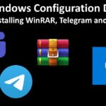 Windows Configuration Designer: Installing WinRAR, Telegram and MS Teams