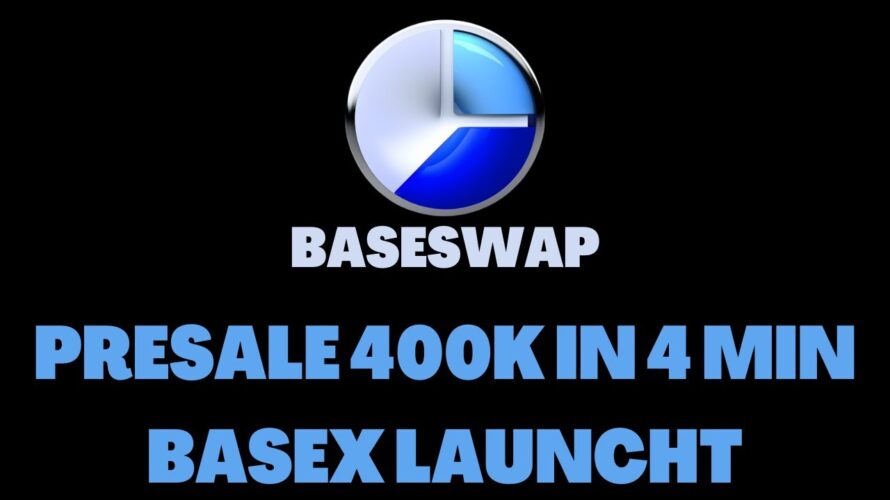 BASESWAP – BASEX ➡️ DER NÄCHSTE MEILENSTEIN | KRYPTO DEFI 2023