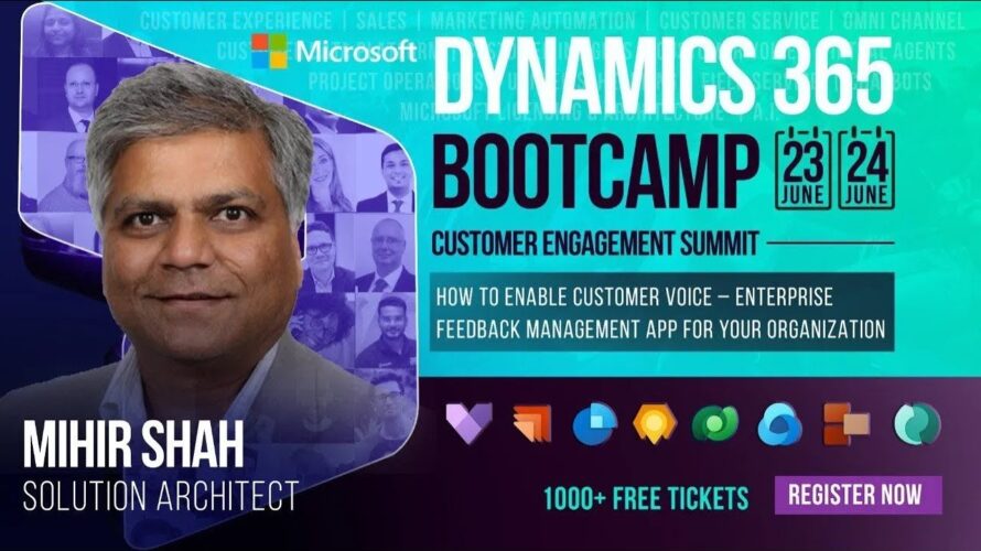 Customer Voice – Enterprise Feedback Management App for your organization – Dynamics 365 Bootcamp