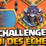 3 ÉTOILES sur le NOUVEAU Défi du Roi des Échecs ! Clash of Clans