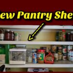 DIY Pantry Shelf to Maximize Storage Space