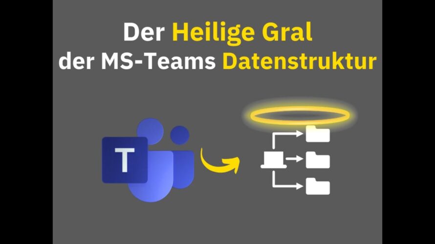 Der Heilige Gral der Datenstruktur in Microsoft Teams