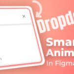 Dropdown Menu Animation with Component In figma | Figma Tutorial