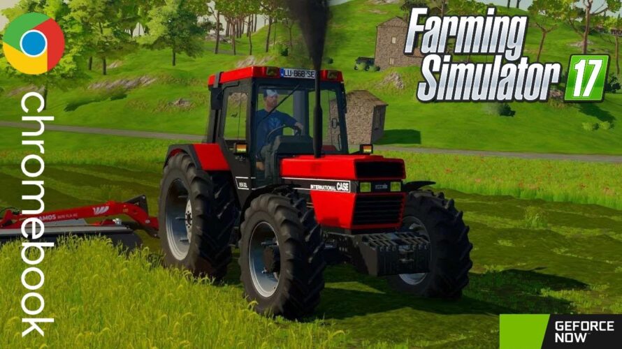 Farming Simulator 17 Test Video on Chromebook #1