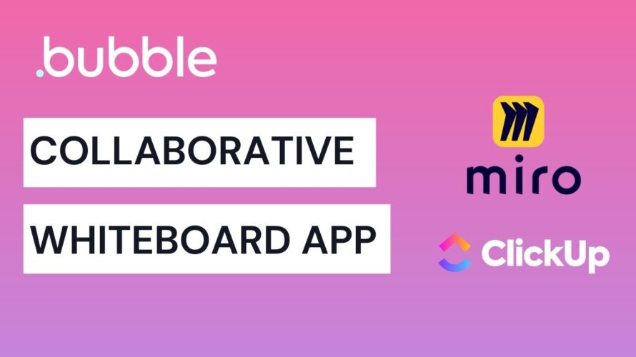How to Build a Collaborative Whiteboard App with No-Code – Bubble.io Tutorial
