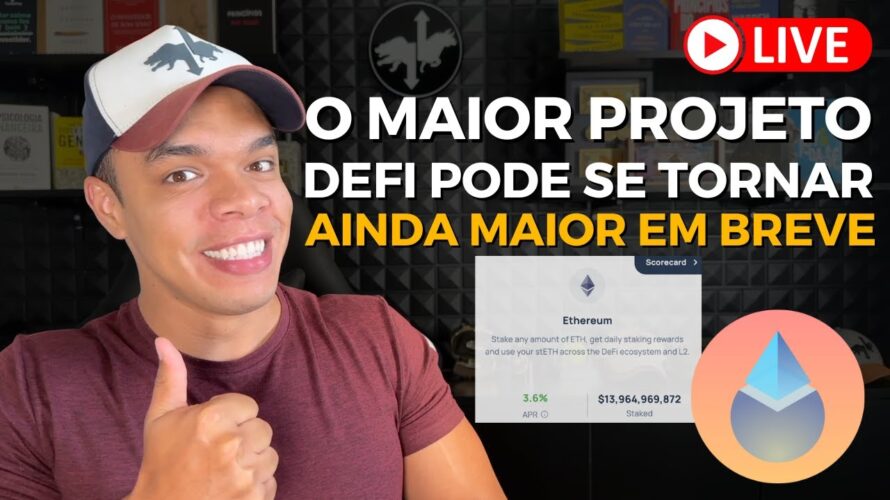 [LIVE] Altcoin de DEFI promissora para a Bullrun.