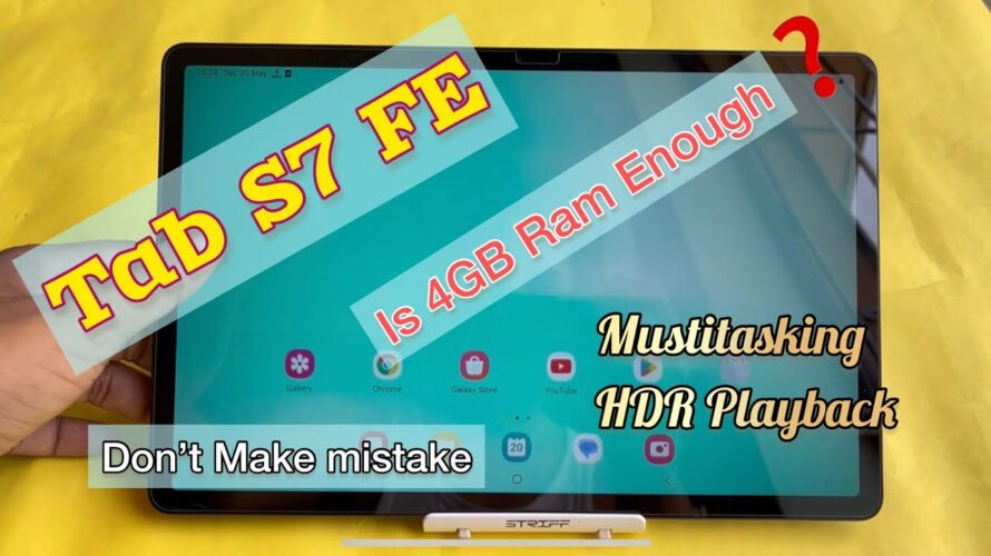 Samsung Galaxy Tab S7 FE 4GB Version ? Tab S7 FE in BBD Sale 2023