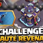 3 ÉTOILES sur le NOUVEAU Défi Royauté Revenante ! Clash of Clans