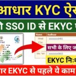 Jan Aadhaar EKYC 2023 | Jan Aadhaar KYC kaise kare | स्वयं की SSO ID से EKYC ऐसे करे |Janaadhar ekyc