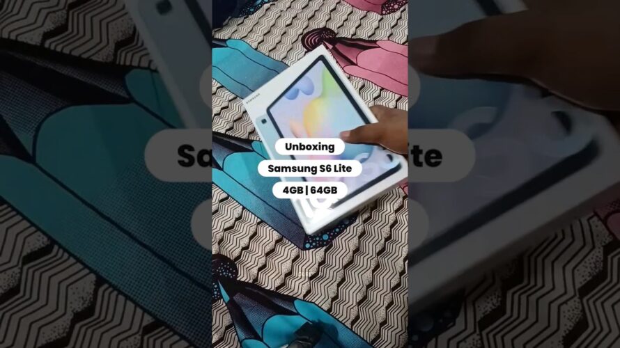 Unboxing Samsung Galaxy Tab S6 Lite ♡ angora blue 🦭🐬 #samsung #unboxing #galaxytabs6lite
