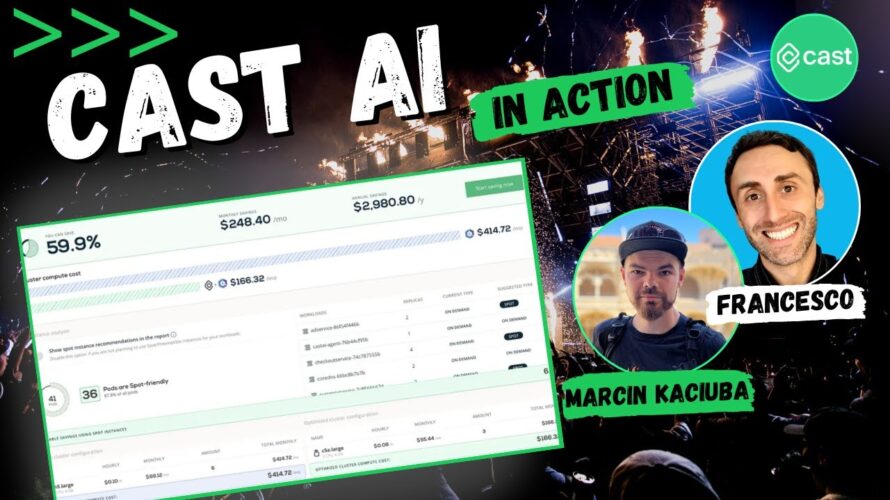 Cast AI – Automate Kubernetes cost, performance, and security management