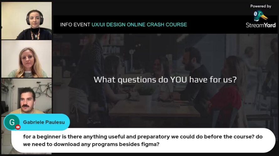 Info Event: UX/UI Crash Course