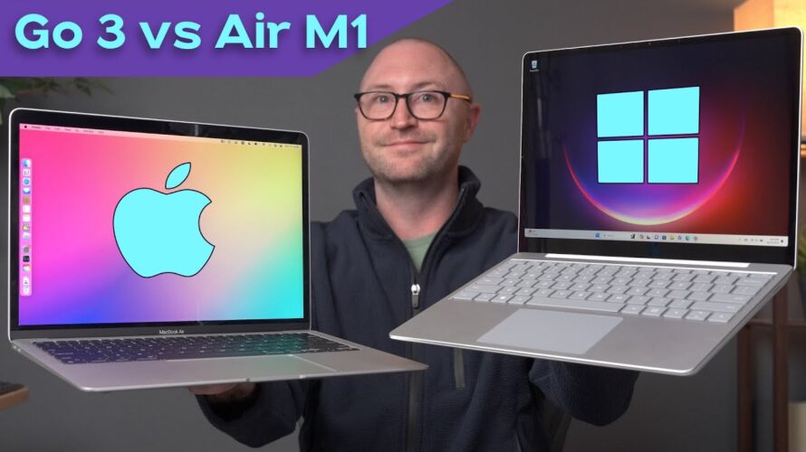 Microsoft Surface Laptop Go 3 vs M1 MacBook Air – WOW