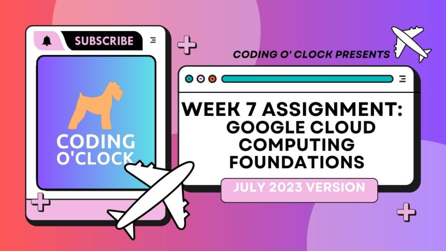 NPTEL Google Cloud Computing Foundations Week 7 Quiz Assignment Solution October 2023 IIT Kharagpur